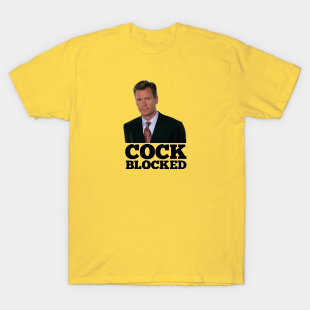 Chris Hansen: CockBlocked T-Shirt by sketchfiles